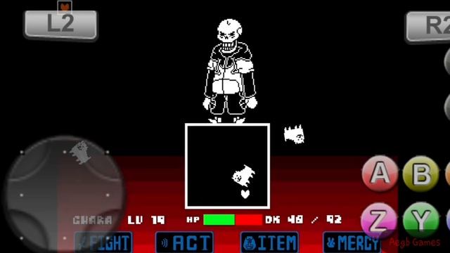 [CYF] TS!Underswap Papyrus Full Fight [Phase 1 No hit] (Android) смотреть онлайн