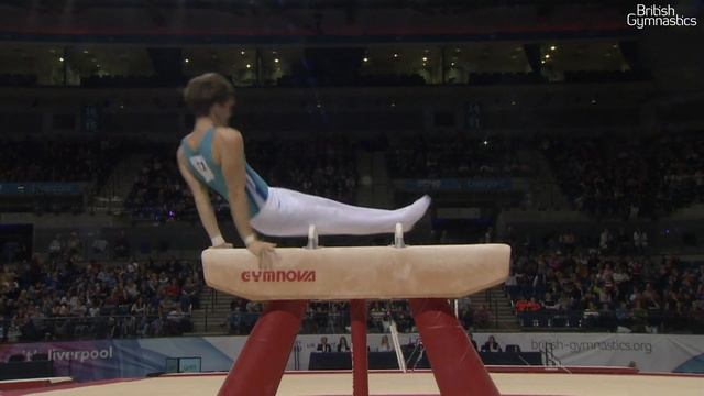Jac Davies Pommel Horse Men’s Masters 2017 British Gymnastics Championships смотреть онлайн