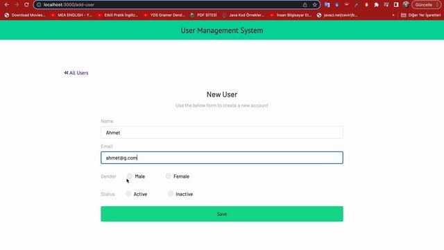 NodeJs & ExpressJs CRUD web app for beginners with MongoDb [English] смотреть онлайн