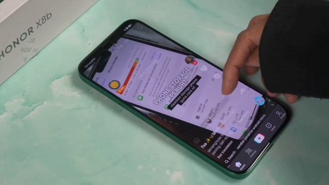 فتح صندوق واستعراض مواصفات هاتف Honor X8b смотреть онлайн