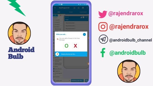 How To Create Horizontal Recycler View In SketchWare Studio|Hindi|AndroidBulb смотреть онлайн
