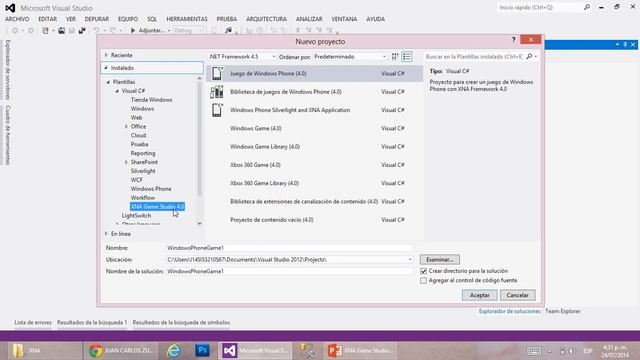 01 XNA: Introducción смотреть онлайн