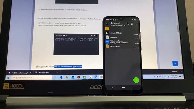 How To Install & Run Windows 10 on Android phone using Termux смотреть онлайн