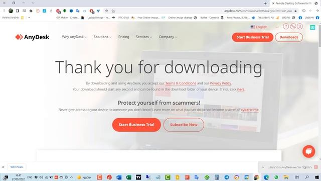 איך לעבוד עם תוכנת השתלטות(תמיכה) מרחוק AnyDesk смотреть онлайн