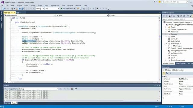 Going Native 41: OpenGLES on Windows with ANGLE смотреть онлайн