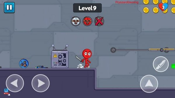 Red Stickman Assassin Killer - Gameplay Walkthrough Part 1 Level 1 - 14 (Android,iOS)