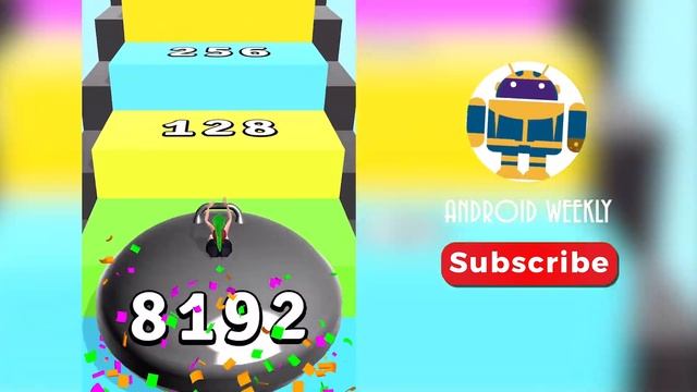 NOOB vs PRO vs HACKER - Yoga Ball Run 2048: Max Level 8192! смотреть онлайн