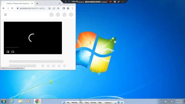 Intel Evo Thailand Ads Explosion has BSOD VM (Windows 7) смотреть онлайн