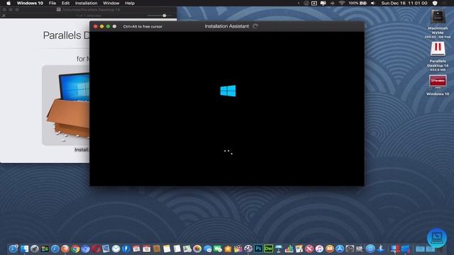 Install Windows 10 on a Mac with One Click! Parallels 14 Tutorial смотреть онлайн