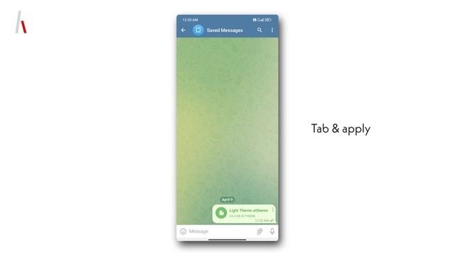 How to Enable Dynamic theming in Telegram! ⚡ смотреть онлайн