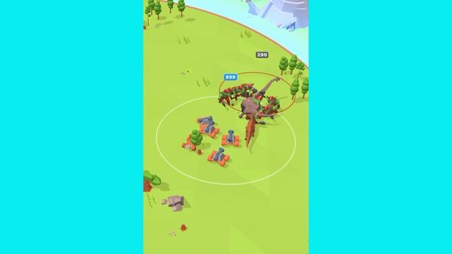 Dinosaur Merge Battle #7 - Android Gameplay смотреть онлайн