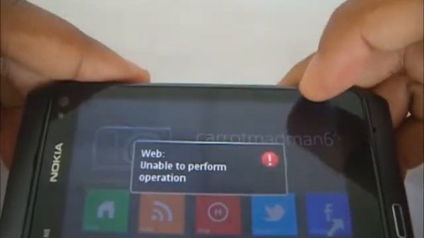 Nokia N8 - Web Browser