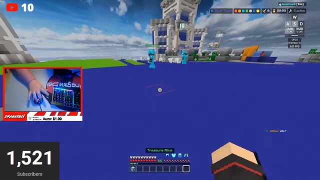 Minecraft Hive With Viewers!! (Handcam) 1.52k today?!?!?! смотреть онлайн