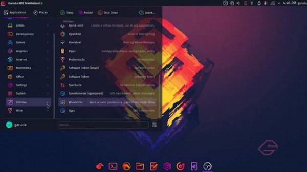 Garuda Linux KDE Dragonized Gaming | Garuda Linux Gaming Review | Best Linux Distro for Gaming 2021