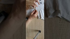 Футболка для мужчины. Как сделать пройму на футболке. #мужскаяфутболкакрючком