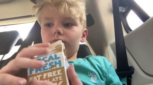 Milk walker ambassador drink test