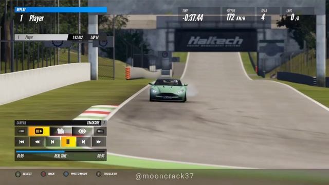 Aston Martin DB11 Time Attack at Monza 1:43:012 - Project Cars 3 смотреть онлайн
