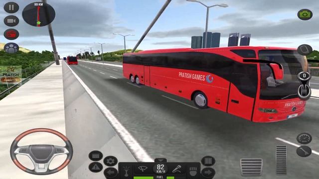 AC Coach Bus Driving in Bus Simulator : Ultimate - #26 Android Gameplay | Bus Wheels Games Android смотреть онлайн