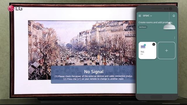 LG WebOS TV 6.0 - Screen sharing from Android phone смотреть онлайн