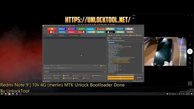 Redmi Note 9 , Redmi Note 10X 4G Xiaomi MTK Unlock Bootloader Done By UnlockTool смотреть онлайн