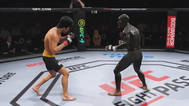 UFC4 Bruce Lee vs Smart Alien EA Sports UFC 4 PS5 смотреть онлайн