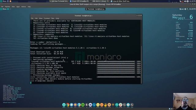 How to install virtualbox in manjaro смотреть онлайн