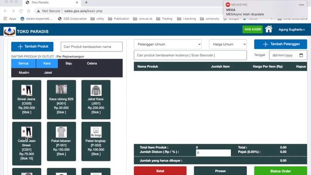 Tutorial Program Kasir Online@YT смотреть онлайн