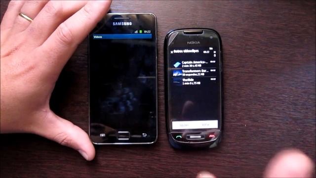 Symbian vs Android - Galaxy S 2 vs Nokia C7 смотреть онлайн