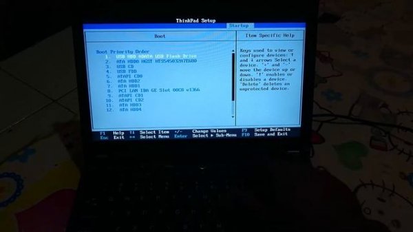 HOW TO SETUP BIOS LENOVO X220 | CARA MASUK SETTING BIOS LENOVO X220