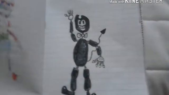 Мои рисунки бенди Анд тех инк машин в 8 лет