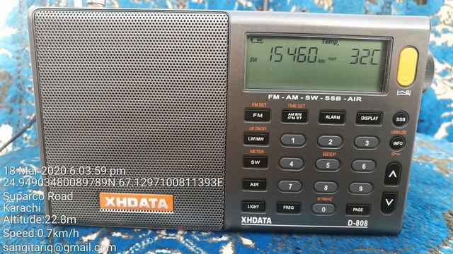 15460khz Radio Romania Tecsun PL380, Roberts R617 & XHDATA D808 смотреть онлайн