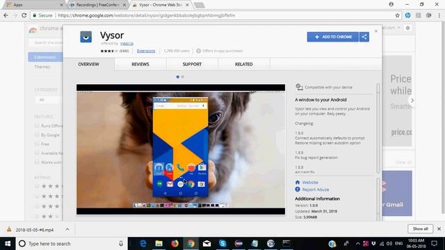 Appium Tutorial 03 - Remote Control Android Phone with Vysor смотреть онлайн