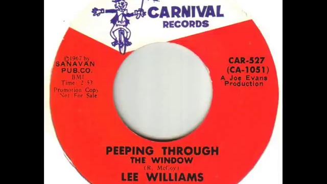 Lee Williams And The Cymbals Peeping Through The Window смотреть онлайн