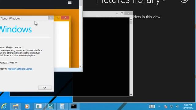 First Look - Windows 10 Preview (2014) Build 9841 смотреть онлайн