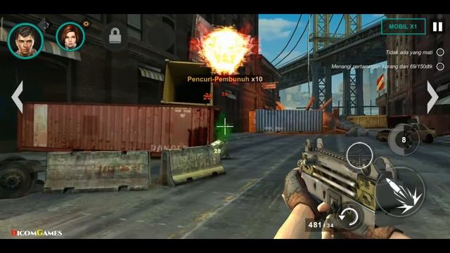 DEAD WARFARE: Zombie - Chapter 2 - Part 1- 8 : Gameplay Walkthrough (Android-iOS) смотреть онлайн