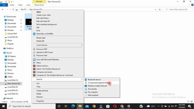 How to Zip a Folder or File in Windows 10 смотреть онлайн
