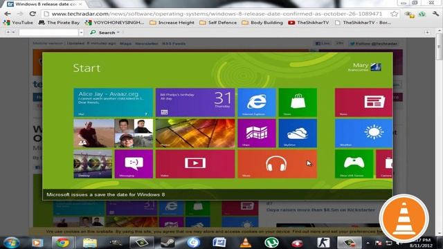 Windows 8 Release Date Revealed 28th Oct смотреть онлайн