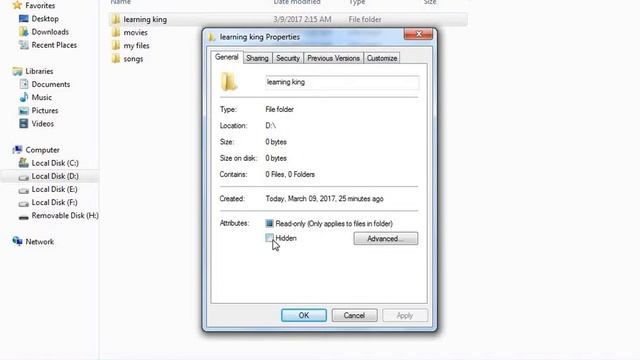 How to Hide and Unhide folder in Window 7 8 10 in Urdu/Hindi Youtube смотреть онлайн