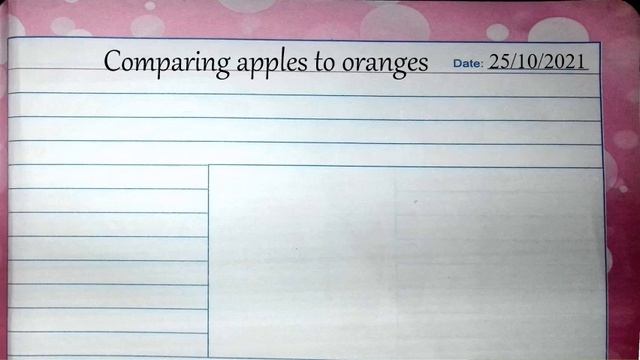 comparing apples to oranges 🍊 смотреть онлайн