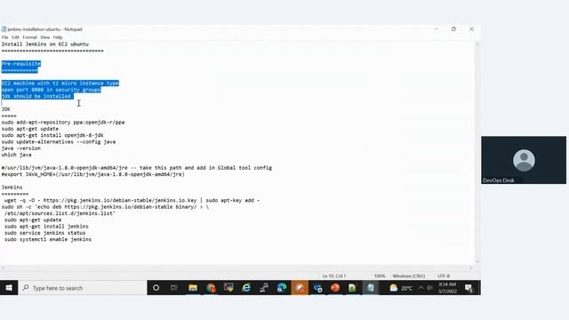 Jenkins session 1 смотреть онлайн