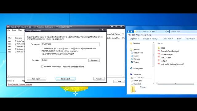 How to batch rename pdf's with number of pages with Rapid PDF Count. смотреть онлайн