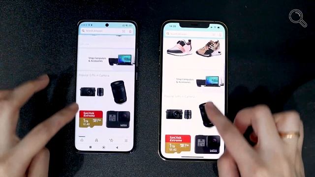 Xiaomi 12X vs iPhone 12 PRO MAX SPEED TEST смотреть онлайн
