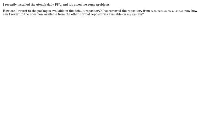 Unix & Linux: Reinstall versions of software not found in repositories (2 Solutions!!) смотреть онлайн
