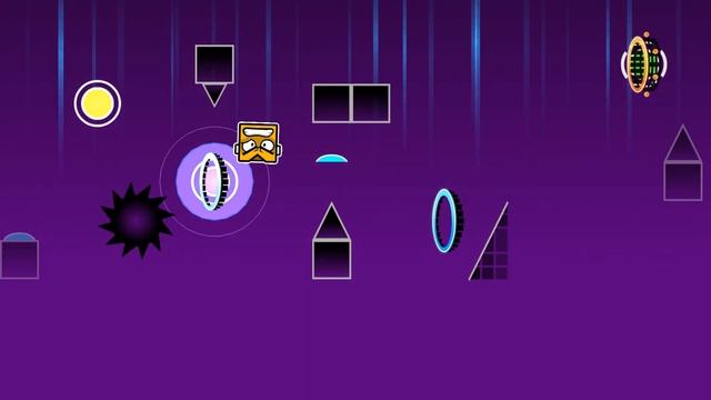 "Забросили учëбу - ШГШ" - Layout GEOMETRY DASH смотреть онлайн