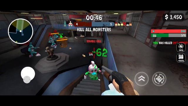 Monster Shooting Survival FPS _ Android GamePlay смотреть онлайн