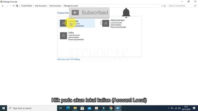 Cara Mengganti Akun Lokal Ke Akun Administrator di Windows 7/8/10 смотреть онлайн
