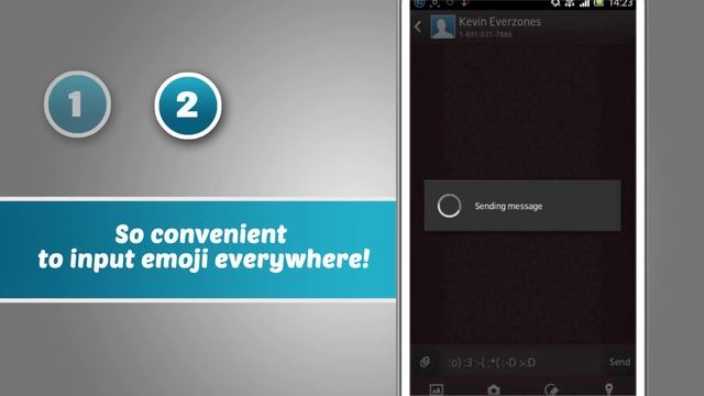 Emoji Keyboard : Colorful Emoji in Whatsapp,Facebook,Snapchat,Twitter,Instagram with Galaxy S3,S4,S смотреть онлайн