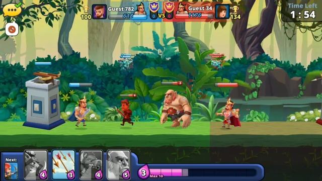 Epic Brawl - Android Gameplay (Real-time Multiplayer ) смотреть онлайн