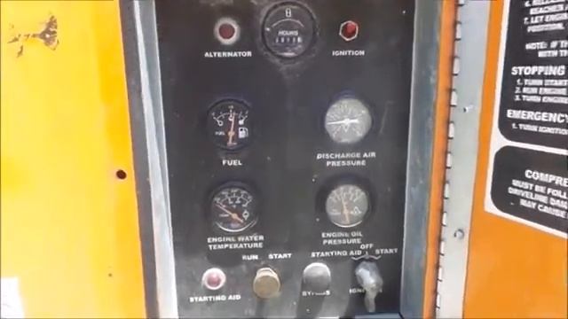 1999 Sullivan Palatek D210U11JDB air compressor for sale | no-reserve auction August 31, 2017 смотреть онлайн
