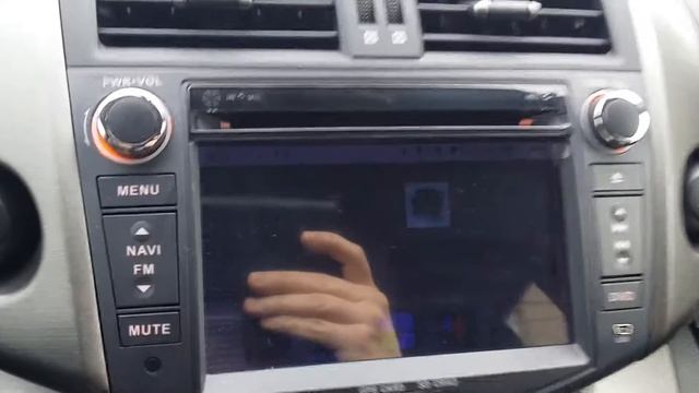 Rav4 Android car unit - display flickering смотреть онлайн